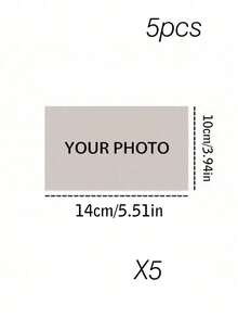 1-23 Peças Impressões de Fotos Personalizadas, Presente Único de Papel para Aniversário de Casamento, Decoração de Fotos Personalizada, Fotos Personalizadas, Impressões de Fotos Pequenas, Fotos Personalizadas para Quarto, Alta Qualidade, Moda Personalizada, Personalizado, Presente Único Ideal para Namorado, Namorada, Família, Amigos, Adequado para Dia dos Namorados, Aniversário, Casamento, Aniversário, Formatura, Inauguração da Casa, Jantar, Suprimentos de Festa Personalizados - Multicolorido - Visão 9