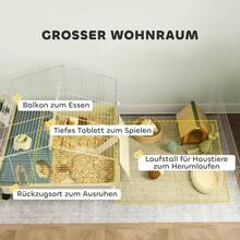 Small Animal Cages & Pens - Apricot - View 4