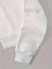 Vintage Letter Suicideboy Printed Hoodie Sweatshirt Unisex Harajuku Sweatshirt Loose And Comfortable Casual And Easy-Going Long Sleeve Tops Hoodies Long Sleeve Tops Hoodies Hoodie For Women Sweatshirts For Women Hoodies For Men 's Hoodie Sweatshirts For Men - White - View 3