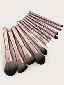 12pcs Small Grape Shaped Multifunctional Makeup Brush Set For Face,Brush Set,Makeup Brush Kit,Make Up Brush Set,Make Up Set Complete,Makeup Brush Set,Complete Makeup Kit,Brush Kit,Brushes Makeup Set,Makeup Gift Set,Set - Multicolor - View 2