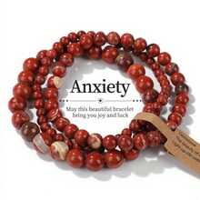 1pc 4mm, 6mm, 8mm Natural Stone Beaded Bracelet, Can Be Stacked, Includes Tiger Eye, Turquoise, Agate, Helps Boost Courage And Wisdom, Fashionable Jewelry For Women, Suitable For Daily Wear And Festivals - Multicolor - View 21