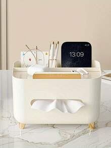 1个装豪华家用纸巾盒架 - 高品质纸巾分配器，适用于客厅、茶几、卧室 - 彩色 - 查看 6