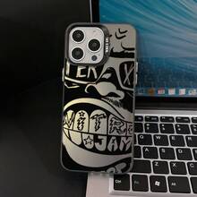 El cantante latino colombiano Feid lanza su canción 'Hey Mor' con un póster de portada de álbum popular, que presenta un diseño de grafiti estilo callejero para un estuche de teléfono compatible con 17, 16E, 16, 15, 14, 13, 12, 11 Pro X XR XSMAX 8 Plus, ofreciendo un funda trasera mate resistente a los golpes.17 17promax. - Negro - Ver 3
