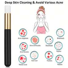 50PCS 100PCS Eyelash Extension Cleaning Brush Nose Black Head Washing Micro Brush Eyebrow Lashes Wash Shampoo Foam Clean Brush - Multicolor - View 4