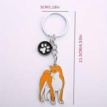 1pc Metal Pet Rottweiler Bulldog Dog Keychains Man Car Key Ring Tag Key Men Best Friend S Car Accessories Bag Charm Backpack For School Cute Goth Y2k Halloween Accessories Teachers Day Christmas Gift Ideas Bag Accessories Lanyards With Id Holder Car Accessories Bag Charms - Multicolor - View 21