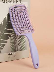 Curl Rescue - Sisir Pijat Rambut Panjang Wanita Ini Memiliki Desain Berongga, Aksesori Rambut - MultiWarna - View 11