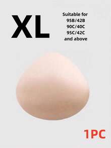 WANTES 1 片术后三角提拉运动文胸胸垫 - 轻盈棉质海绵，内置支撑，可水洗设计，男女通用，适合运动恢复和健身支撑 - 米色 - 查看 12