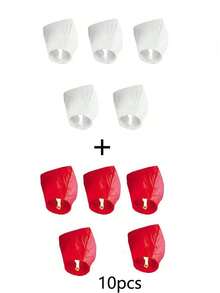 20pcs/10pcs/5pcs/3pcs Paper Lanterns; Wishing Lamp; Oval Paper With Flame Retardant Material; Make A Wish; Flying Dreams Can Be Used To Fill Up The Romantic Atmosphere On Christmas Eve. - Multicolor - View 29