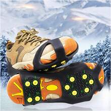 Gai chống trượt trên băng, gai bám tuyết, đinh leo núi cho giày và ủng, bọc giày chống trượt để đi trên tuyết và băng, gai đi bộ bằng cao su chống trượt, giày dép, lựa chọn mùa xuân hè, quà tặng cho phù dâu, trang trí phòng ngủ, trang trí phòng ngủ, bãi biển, du lịch, dành cho nam, dành cho nữ, kỳ nghỉ - Nhiều màu - Xem 2