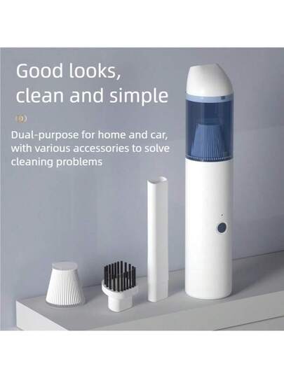 Powerful held Car Stofzuiger Cleaner Fast Charging, Low Noise, Portable High Suction Pet Hair Interiors view 5