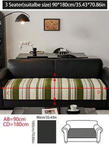 غطاء وسادة أريكة لجميع المواسم، وسادة مقعد أريكة حديثة بسيطة مانعة للانزلاق، غطاء أريكة مقاوم للغبار وقابل للغسيل، أخضر فاتح ناعم وثابت اللون، واقي صديق للحيوانات الأليفة مناسب لغرفة النوم والمكتب وغرفة المعيشة والأريكة على شكل L والأريكة ذات 1/2/3/4 مقاعد - أخضر - مشاهدة 15