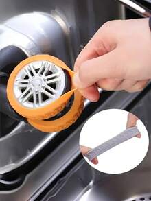 8pcs Silicone Luggage Casters Covers, Noise Reduction, Floor Protection, Smooth Rolling, Wear-Resistant Travel Accessories, Multiple Colors For Easy Identification