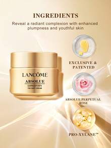 Lancôme 兰蔻菁纯臻颜柔润面霜 - 15毫升 0.5液体盎司 - mini the Soft Cream-15ml - 查看 4