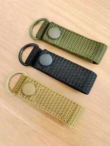 多功能便携式户外徒步腰带夹扣，方便实用露营背包钥匙扣，适用于徒步、露营和EDC户外爱好者 - 彩色 - 查看 5