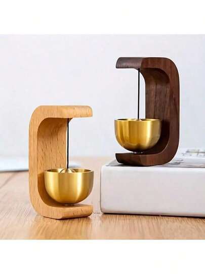 1 st dörrklocka i koppar, hängande dörrdekor, present till dörrklocka