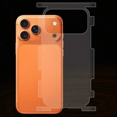 BOLLYMORE 适用于 Apple 17 Pro Max、17 Air 和 17 Pro Max 的全覆盖式后屏幕保护膜，采用水凝胶材质，覆盖整个后屏幕。