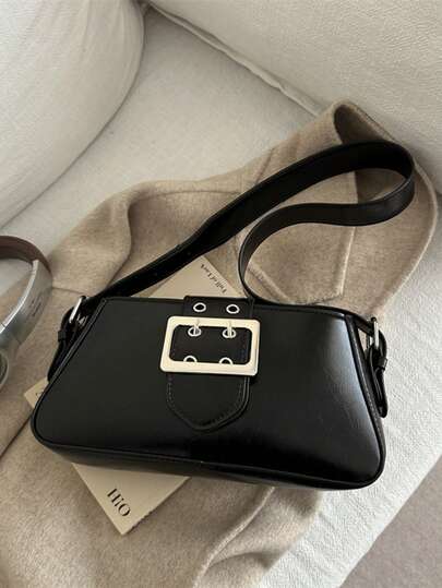 Fashionable Shoulder Handbag, Vintage Commuter Versatile Tote Bag For Women