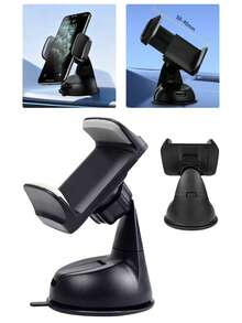 Soporte Para Telefono 240 Grados De Rotacion Material Muy Resistente,Soporte Para Celular Carro Universal, Porta Celular, Base Porta Celular Para Auto 360,Soporte Para Celular Para Carro Universal, Porta Celular Para Carro, Pieza Soporte De Teléfono Móvil Ajustable De 360 Grados Negro , Soporte Para Teléfono Móvil Para Coche, Soporte Para Teléfono Móvil Para Coche, Soporte De Clip Para Ventilación De Aire, Soporte Para Teléfono Móvil Para Automóvil, Soporte Para Teléfono Inteligente Gps - Negro - Ver 13