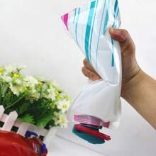 1pc 700ml Portable Ultra Light Folding Soft Water Bag For Outdoor Sports & Camping, With Handle & Hanging Hook Camping Stuff