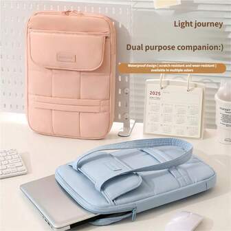 New 15-Inch Laptop Bag, One Shoulder Portable Notebook Storage Bag, Large Capacity Inner Liner Bag