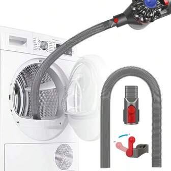 Flexible Vacuum Cleaner Accessory Kit, For V7/V8/V10/V11/V12/V15 Models, Dryer Vent Attachment For Car Seats And Tight Spaces Cleaning