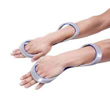 Professionelle Ellbogenkorrektoren fürs Schwimmen – 1 Paar Unterarmbandagen in Achterform für das Freistiltraining von Erwachsenen - Blau - Übersicht 2