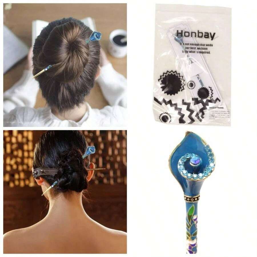 Hair Rings & Charms - Azul, (Peacockblue) - View 1