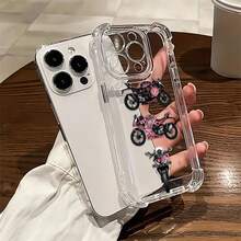 Funda para teléfono con diseño de motocicleta Demon Art, con ilustraciones vibrantes y un estilo único. Compatible con Samsung,  17,  16 Pro Max,  15 Pro Max,  13 y  12. Fabricada en TPU para una mayor protección contra caídas. Un regalo ideal para entusiastas de las motocicletas y amantes del arte. Elegante funda rosa con diseño de motocicleta Demon, con diseños dinámicos y llamativos. Compatible con Samsung,  17,  16 Pro Max,  15 Pro Max,  13 y  12. Fabricada en TPU resistente que ofrece una protección confiable contra caídas. Perfecta para amigos y familiares que aprecian la estética audaz. Elegante funda con gráficos de motocicleta, con ilustraciones geniales que destacan. Compatible con Samsung,  17,  16 Pro Max,  15 Pro Max,  13 y  12. Fabricada en TPU flexible que garantiza protección contra caídas. Una excelente opción para seres queridos y regalos únicos. - transparente - Ver 1