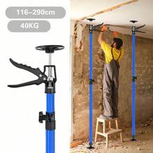 2pcs Hanging Cabinet Installation Support, Single Maximum Vertical Load-Bearing 40kg, Adjustable Height Decorative Pillar - Blue - View 4