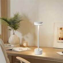 Une lampe de bureau LED en métal simple avec trois températures de couleur et un mode de gradation infini. Convient pour les lampes de chevet de chambre, l'éclairage de bureau, les salles à manger et la décoration d'ambiance des bars. - Lampe à poutre en I - Voir 6