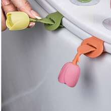 1 dụng cụ mở nắp bồn cầu - Dụng cụ cầm tay ma thuật dành cho bồn cầu, dụng cụ mở nắp bồn cầu thông minh tại nhà bằng silicon - Nhiều màu - Xem 10