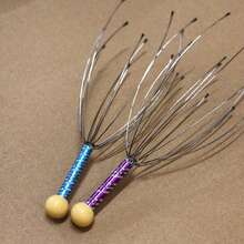 1件装八爪鱼头部按摩器 灵魂提取抓痒器 头皮抓痒神器 经络止痒器 - 顏色隨機 - 查看 19