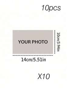 1-23 Peças Impressões de Fotos Personalizadas, Presente Único de Papel para Aniversário de Casamento, Decoração de Fotos Personalizada, Fotos Personalizadas, Impressões de Fotos Pequenas, Fotos Personalizadas para Quarto, Alta Qualidade, Moda Personalizada, Personalizado, Presente Único Ideal para Namorado, Namorada, Família, Amigos, Adequado para Dia dos Namorados, Aniversário, Casamento, Aniversário, Formatura, Inauguração da Casa, Jantar, Suprimentos de Festa Personalizados - Multicolorido - Visão 13