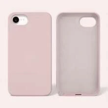 Velvet Case Cover For IPhone 16e - cát hồng - Xem 1