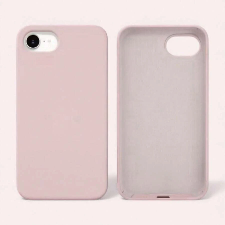 Velvet Case Cover For IPhone 16e - cát hồng - Xem 1