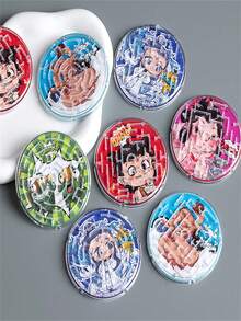 色彩缤纷的哪吒迷宫滚球玩具，趣味创意新奇迷宫行走球，早教益智娱乐 - 彩色 - 查看 5