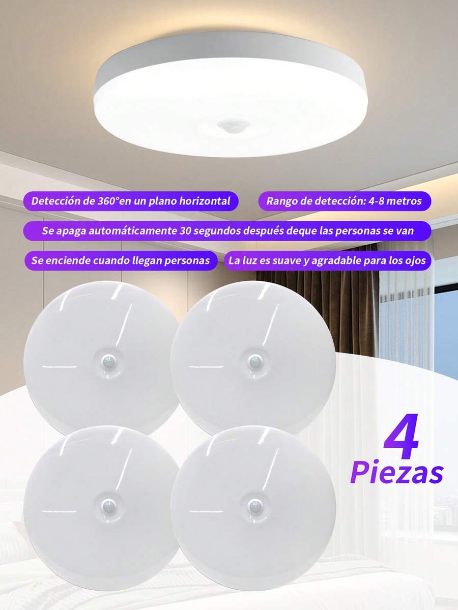 Sensor Lights - 4 Pieces - View 1