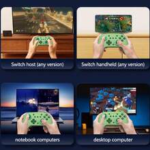 Purple Wireless Gamepad With Hall Effect Triggers For Precise Control - Rechargeable Wireless Game Controller, Ergonomic Design, Turbo Function Keys, Real Gaming Experience - 綠色 - 查看 8