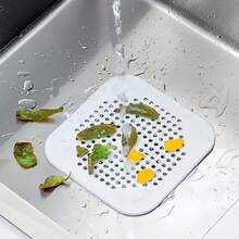 3pcs Bathroom Drain Hair Catcher, Anti-Clogging Silicone Drain Cover - Sink, Tub And Shower Strainer Trap, Easy To Install And Clean, Durable Bathroom Accessory, 1/3pcs - Multicolor - View 9