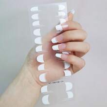 10/20/60Pcs Random Color U-Shaped Nail Polish Protectors|Odorless Anti-Overflow Stickers For Precise Manicure & Pedicure – Ergonomic Cuticle Protection Guards With Easy-To-Use Design – Disposable Finger Protectors For Clean Polish Application - Multicolor - View 11