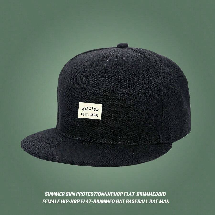 Men Baseball Cap - Black - View 1