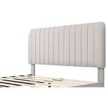 Bed Frames - Gray+Beige + Linen - View 6