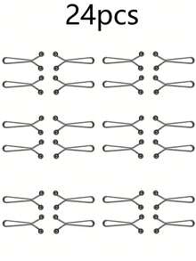 24/12/8/4/2件装腰部收紧扣，适用于宽松牛仔裤，无需缝纫的可拆卸扣，可重复使用的腰部收紧夹，金属胸针，适用于裤子、牛仔裤和裙子/本产品与实际产品尺寸存在一定差异，请在下单前确认您会使用它！ - 彩色 - 查看 29