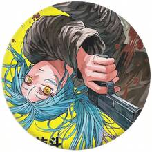 1件坂本龙一日常生活原画系列 LOL 双子城战斗酒吧压花铁盒趣味礼品徽章配饰吊坠包包装饰耐用金属胸针，适用于衣领、包包、外套 - 日常风格珠宝礼品 - 适合动漫爱好者包装装饰，趣味设计，高品质表面处理，背包徽章、印章、胸针，日本动漫。印章、Lovebu、Stitch、Stitch Stuff - 彩色 - 查看 14