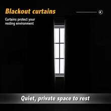 Blackout And Sheer Layered Solid Window Curtain Panel Pair With Grommet Top, 52Wx63L, Black - Home Decor - Burgundy - View 5