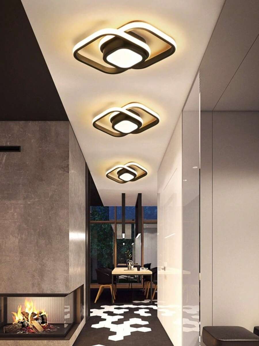 40W 4500lm Dimmable LED Ceiling Light With Remote Control, Round White Acrylic LED Pendant Lamp, Suitable For Living Room, Bedroom, Kitchen, Office, 3000K-6500K - Multicolor - View 1