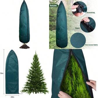 Local Delivery EBaokuup Zip A Tree Plant Covers Freeze Protection79" H X 24" W Frost Blankets For Outdoor Plants Warm Plant Protection Cover Bags For Cedars Juniper Cypr Trees Medium