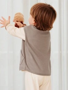 mini bala Young Boy Cotton Vest Kids Warm Layered Fall 2025