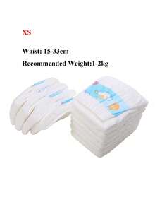 10/12 pezzi Accessori per animali domestici, mutandine super assorbenti, adatte per cuccioli, cani anziani, cani di piccola taglia, femmine, incontinenza e recupero post-operatorio, pannolini monouso impermeabili, traversine igieniche monouso per cani maschi o femmine - Multicolore - Visualizzare 21