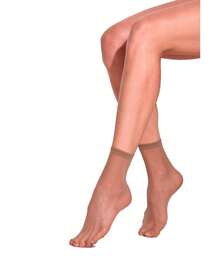 Trifil 6126 20 Denier Ankle Socks - Beige - View 1